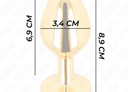 KINK - PLUG ANAL GOLD ROSE ROT GRÖSSE M