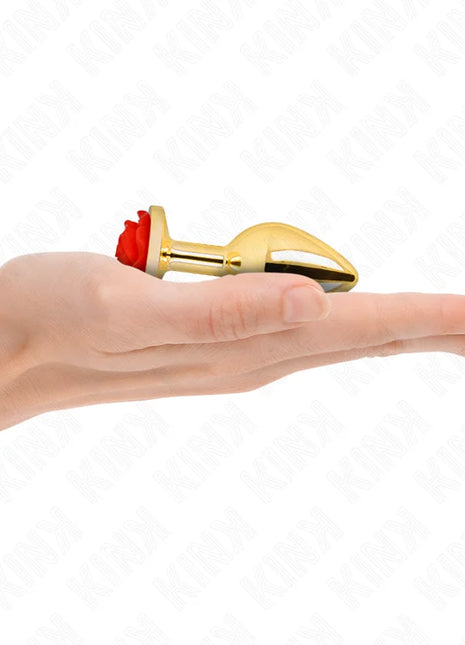 KINK - PLUG ANAL GOLD ROSE ROT GRÖSSE S