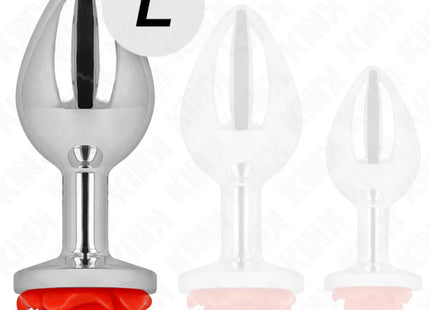 KINK - PLUG ANAL ROSE ROT GRÖSSE L