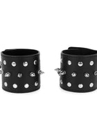 KINK - PUNK HANDGELENKFESSELN MIT SPIKES 25 X 6 CM