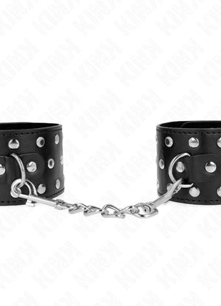 KINK - PUNK HANDGELENKFESSELN VERSTELLBAR 19-24 CM X 5,5 CM
