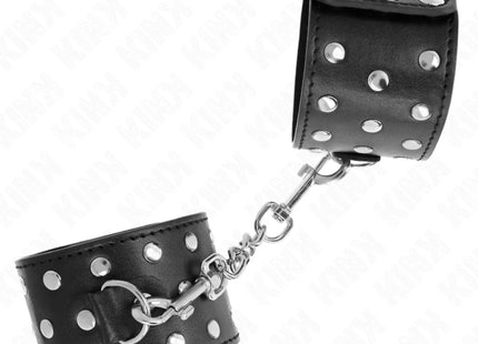 KINK - PUNK HANDGELENKFESSELN VERSTELLBAR 19-24 CM X 5,5 CM