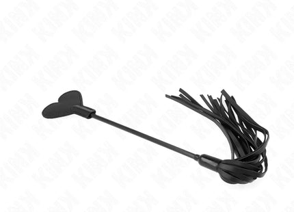 KINK - RANGE PEITSCHE MIT HERZPLATTE 35 CM