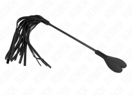 KINK - RANGE PEITSCHE MIT HERZPLATTE 35 CM