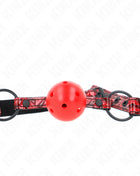 KINK - RAUTENMUSTER-BALL 4,5 CM GAG MODELL 1 64,5 CM VERSTELLBAR 42-60 CM