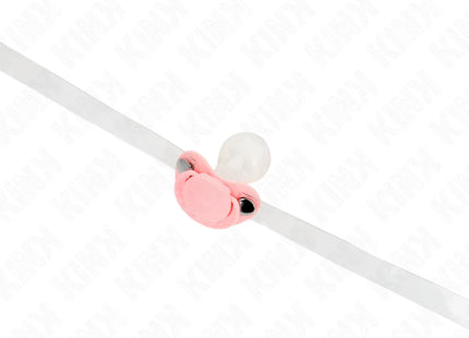 KINK - ROSA SCHNULLERFORM-SPITZE 5,5 x 4 CM VERSTELLBAR 43-60 CM