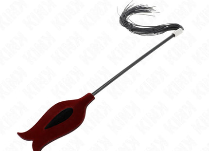 KINK - ROSENFORM QUASTENPEITSCHE AUS SILIKON 45 CM