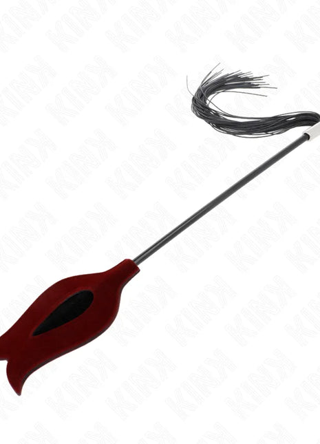 KINK - ROSENFORM QUASTENPEITSCHE AUS SILIKON 45 CM
