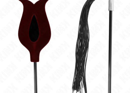 KINK - ROSENFORM QUASTENPEITSCHE AUS SILIKON 45 CM