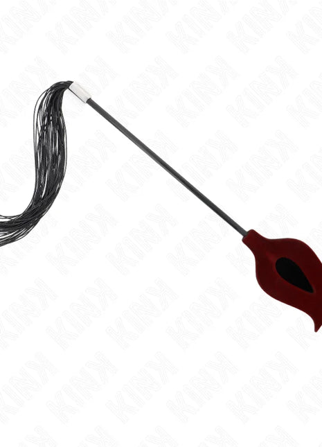 KINK - ROSENFORM QUASTENPEITSCHE AUS SILIKON 45 CM