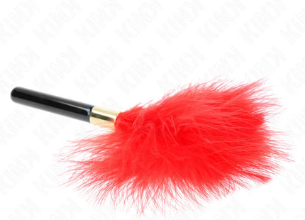 KINK - ROT-GOLD METALL KITZELFEDERN 18 CM