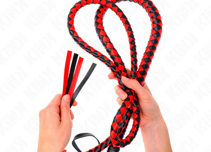 KINK - ROTE LANGE SCHLANGENPEITSCHE 210 CM