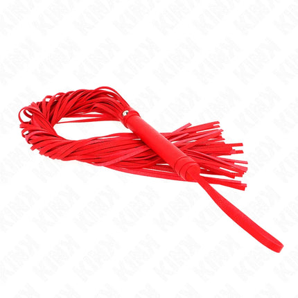 KINK - ROTE WEICH-PVC-PEITSCHE 70 CM