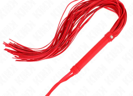 KINK - ROTE WEICH-PVC-PEITSCHE 70 CM