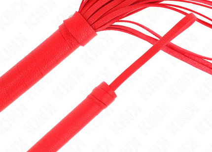 KINK - ROTE WEICH-PVC-PEITSCHE 70 CM
