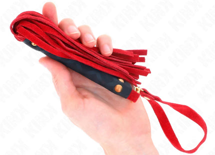 KINK - ROTE WILDLEDER MINI-PEITSCHE 30 CM