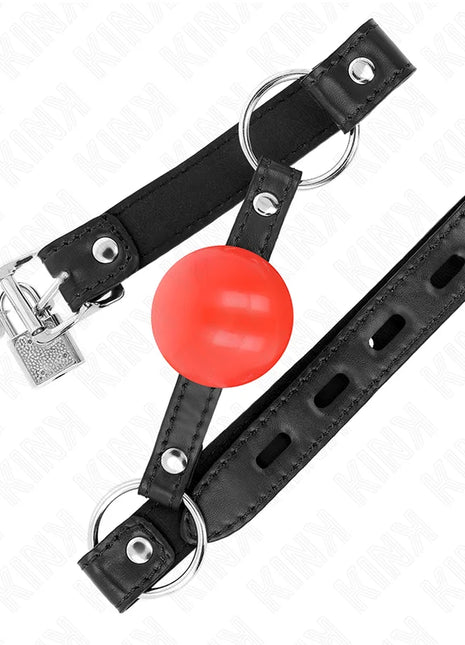 KINK - ROTER TPE-BALL 4 CM KNEBEL 60 x 2 CM