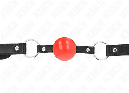 KINK - ROTER TPE-BALL 4 CM KNEBEL 60 x 2 CM