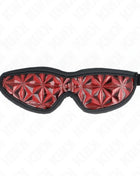 KINK - ROTES STIRNBAND MIT RAUTENMUSTER 20,5 x 6 CM