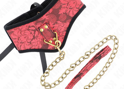 KINK - SCANDAL MODELL HALSKETTE MIT SPITZENBAND 75 CM 44 X 10 CM