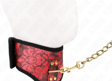 KINK - SCANDAL MODELL HALSKETTE MIT SPITZENBAND 75 CM 44 X 10 CM