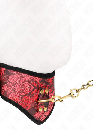 KINK - SCANDAL MODELL HALSKETTE MIT SPITZENBAND 75 CM 44 X 10 CM
