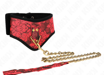 KINK - SCANDAL MODELL HALSKETTE MIT SPITZENBAND 75 CM 44 X 10 CM