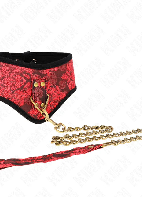 KINK - SCANDAL MODELL HALSKETTE MIT SPITZENBAND 75 CM 44 X 10 CM