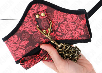 KINK - SCANDAL MODELL HALSKETTE MIT SPITZENBAND 75 CM 44 X 10 CM