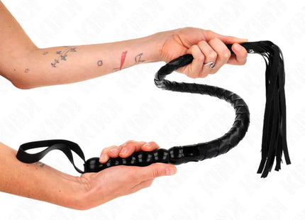 KINK - SCHLANGENPEITSCHE MIT PERLEN 80 CM