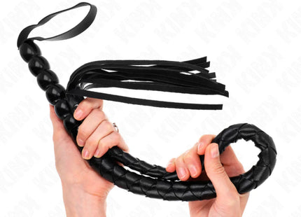 KINK - SCHLANGENPEITSCHE MIT PERLEN 80 CM
