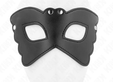 KINK - SCHMETTERLINGSFORM-KUNSTLEDERMASKE 20 x 9 CM