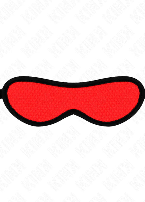 KINK - SCHUPPENTEXTURBANDAGE MIT ROT ABGEDECKTEM RAND 20 x 7 CM