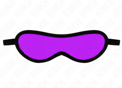 KINK - SCHUPPENTEXTURBANDAGE MIT VIOLETT ÜBERZOGENEM RAND 20 x 7 CM