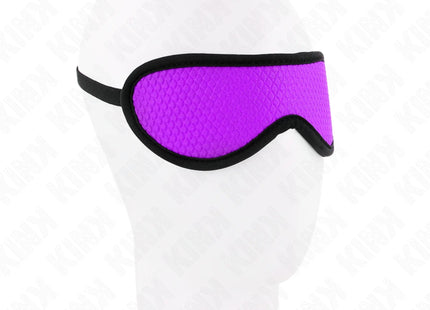 KINK - SCHUPPENTEXTURBANDAGE MIT VIOLETT ÜBERZOGENEM RAND 20 x 7 CM