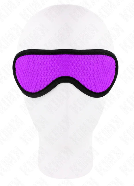 KINK - SCHUPPENTEXTURBANDAGE MIT VIOLETT ÜBERZOGENEM RAND 20 x 7 CM
