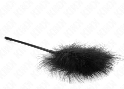 KINK - SCHWARZE KITZELFEDERN FÜR DAS BONDAGE-SET 27 CM