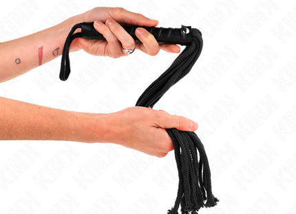 KINK - SCHWARZE SEILPEITSCHE 56 CM