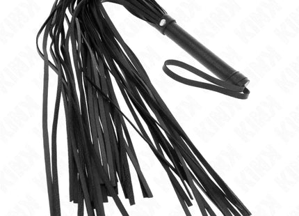 KINK - SCHWARZE WEICH-PVC-PEITSCHE 70 CM