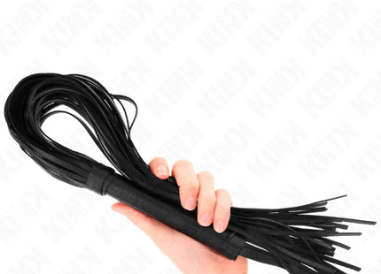 KINK - SCHWARZE WEICH-PVC-PEITSCHE 70 CM