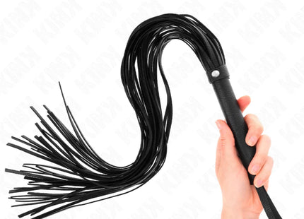 KINK - SCHWARZE WEICH-PVC-PEITSCHE 70 CM