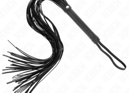 KINK - SCHWARZE WEICH-PVC-PEITSCHE 70 CM