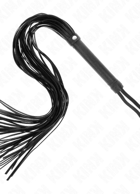 KINK - SCHWARZE WEICH-PVC-PEITSCHE 70 CM