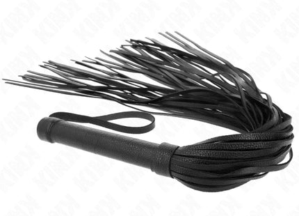 KINK - SCHWARZE WEICH-PVC-PEITSCHE 70 CM