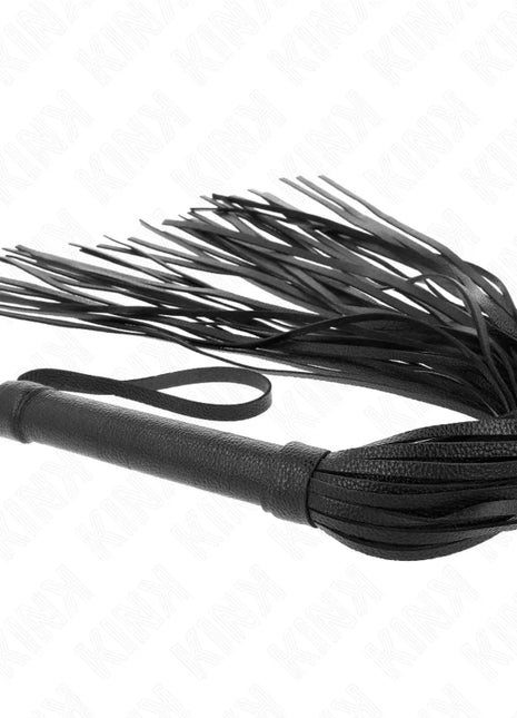 KINK - SCHWARZE WEICH-PVC-PEITSCHE 70 CM