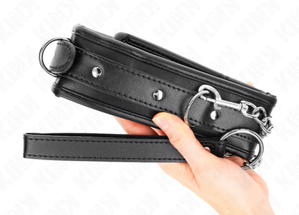 KINK - SCHWERE HALSKETTE MIT GÜRTEL 65 CM MODELL 1 VERSTELLBAR 36,5-50 CM