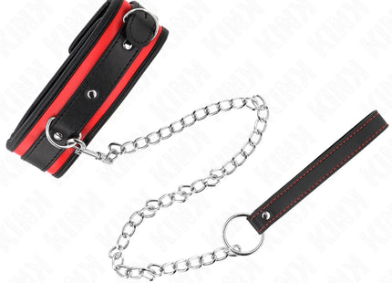 KINK - SCHWERE HALSKETTE MIT GÜRTEL 65 CM MODELL 2 VERSTELLBAR 36,5-50 CM