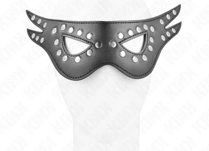 KINK - SEXY KUNSTLEDERMASKE MODELL 1 27 x 13 CM