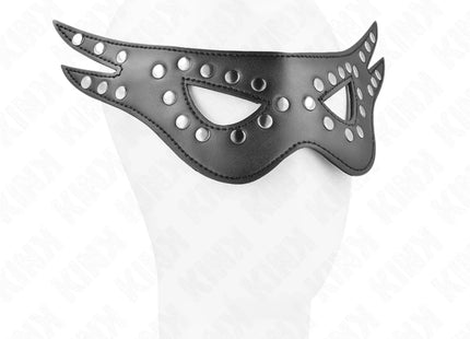 KINK - SEXY KUNSTLEDERMASKE MODELL 1 27 x 13 CM