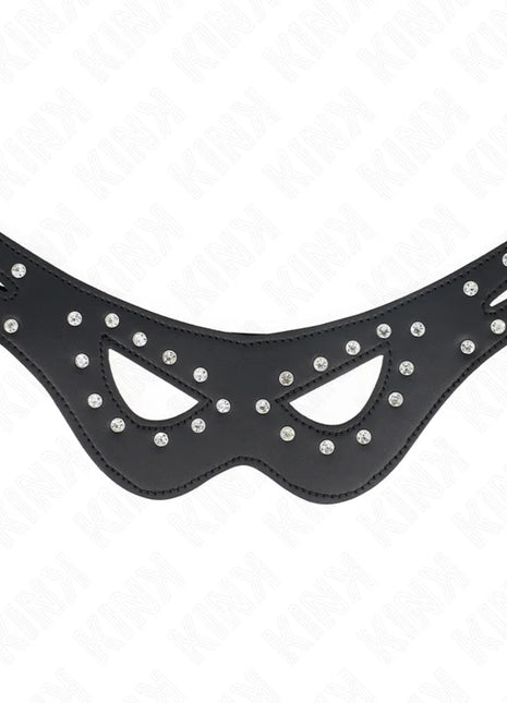 KINK - SEXY KUNSTLEDERMASKE MODELL 2 27 x 13 CM